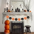 thumbnail image 6 of Long Halloween Party Flag Banner - Non-Woven Fabric Decor for Mall Windows Walls Doors Holiday Background​(Orange), 6 of 6