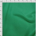 thumbnail image 4 of oneOone Viscose Jersey Green Fabric Geometric Sewing Material Print Fabric By The Yard 60 Inch Wide, 4 of 5