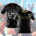 thumbnail image 1 of Camisetas de cosplay de Dragon Ball Goku, ropa para niños Super Saiyan, camiseta de manga corta, camiseta transpirable blanca, negra y naranja, 1 of 1