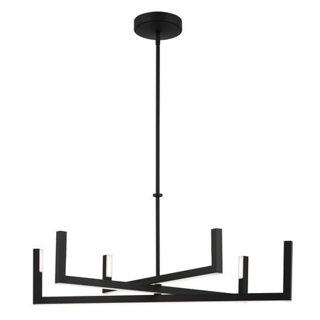 

Kichler 84328 Priam 6 Light 44 Wide Led Chandelier - Black