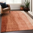 thumbnail image 6 of Addison Rugs Mayfield Washable Transitional Ombre Paprika Rectangle Rug, 9' x 12', 6 of 6