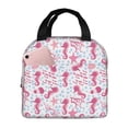 thumbnail image 1 of Disketp Seahorse and Starfish for Insulated Lunch Bag for Women and Men, Perfect for Work, Hiking, Picnic, 1 of 8