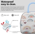thumbnail image 3 of Lunch Bag with Front Pocket for Women Men,Lunch Box for for Work Picnic (Rainbow Cartoon (2)2), 3 of 7