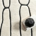 thumbnail image 4 of Rugs USA Nazco Abstract New Zealand Wool Area Rug, 7' 6" x 9' 6", Nazco Charcoal, 4 of 8