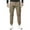 Khaki, variant on Cathalem Men's Cargo Shorts Drawstring Elastic Waist Baggy Tapered Sweatpants with Pockets,Khaki 34