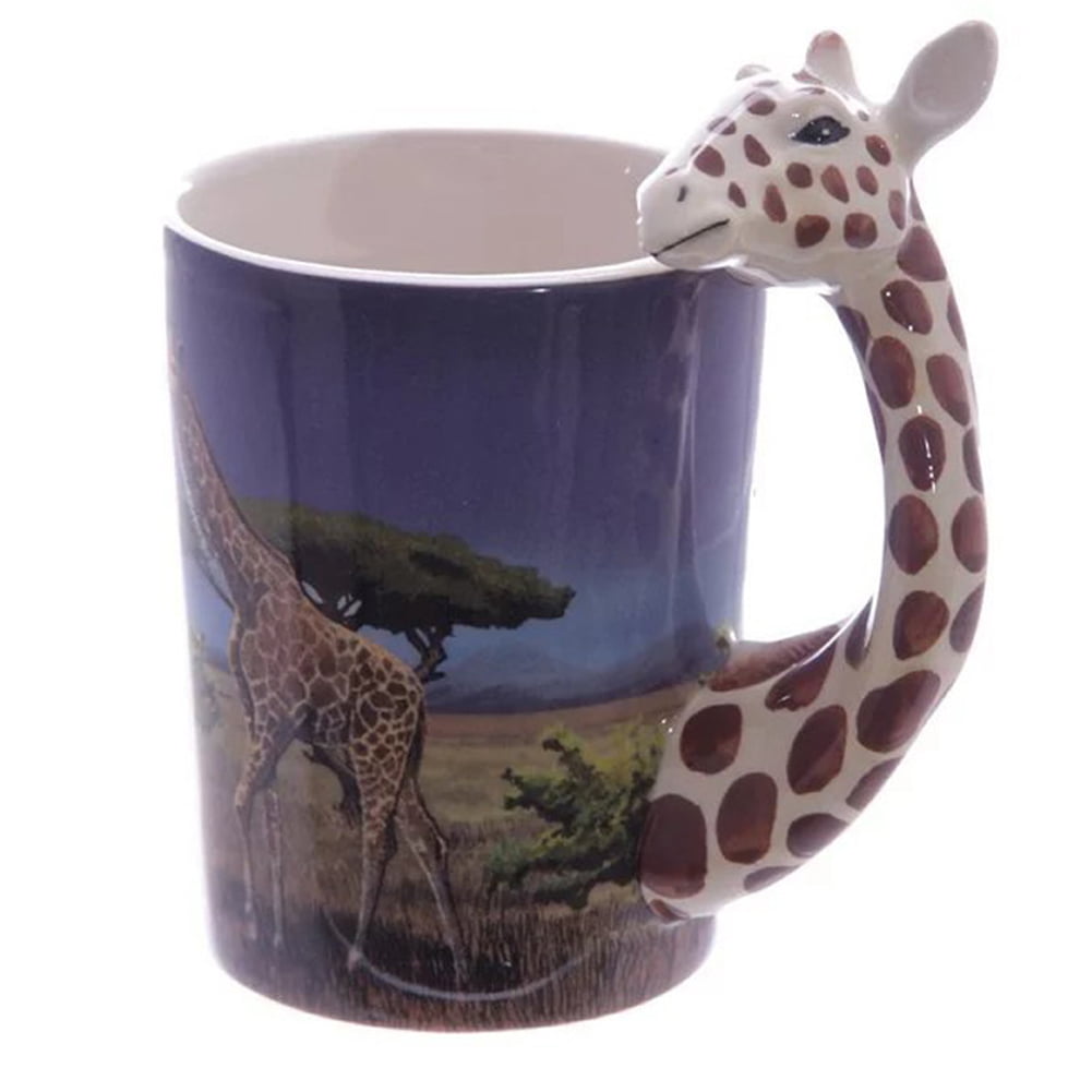 show original title Funny Animals Deer with request name Cup Pot Coffee Cup teetas Details about   Children's Mug 
