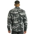 thumbnail image 6 of BRANDIT INDIVIDUAL WEAR Adult Male Rugged Long Sleeve Shirt, Color: Gray Camo, Size: XXL, 6 of 7