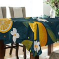 thumbnail image 5 of Yayeee Tablecloths 60" x 90" Rectangle Wrinkle Resistant Party Table Cover, Green Lemons, 5 of 8