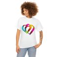 thumbnail image 4 of Rainbow Intertwined Hearts T-Shirt, 4 of 8