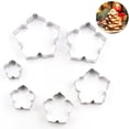 thumbnail image 1 of Molde para cortar pétalos de flores de lirio de acero inoxidable, herramienta para galletas y Fondant, 5 uds. Fokelyi 2033976, 1 of 9
