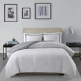 thumbnail image 3 of Home Essence Reversible 3 Piece Down Alternative Comforter Set, King/Cal King, Grey, 3 of 11