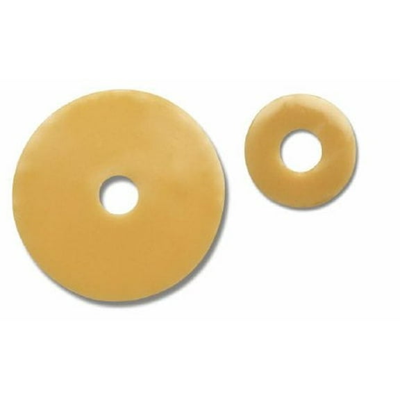 SoftFlex Colostomy Barrier Pre-Cut Standard Wear without Tape Hydrocolloid Each Universal Size 13/16 Inch Stoma