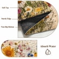 thumbnail image 6 of 6'x9' Area Rugs, Spring Floral Indoor Outdoor Area Rug for Living Room Bedroom, Vintage Summer Botanical Flowers Washable Bathroom Rugs Kitchen Floor Carpet Mats Home Decor Aesthetic, 6 of 8
