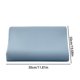 thumbnail image 2 of Estándar de Seda Funda de Almohada, Impermeable Emulsión Funda de Almohada 50x30cm Azul Claro, Tela Transpirable con Cremallera, Funda de Almohada de Seda Lavable, 2 of 6