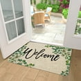 thumbnail image 3 of Eucalyptus Spring Welcome Doormat, Seasonal Spring Summer Low-Profile Yard Floor Switch Mat for Indoor Outdoor 17 x 29 Inch, 3 of 6
