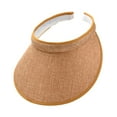 thumbnail image 2 of freneci Sun Visor Hat Comfortable Lightweight Clip on Visor for Tennis Beach Cycling Khaki, 2 of 8