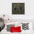 thumbnail image 5 of Orinice Celtic Knot Fine Art Aesthetic Poster & Print Wall Painting for Classroom Kitchen Office Farmhouse Bathroom Room Decor Pictures Wall Art Painting Ready to Hang Canvas Living Room, 5 of 6