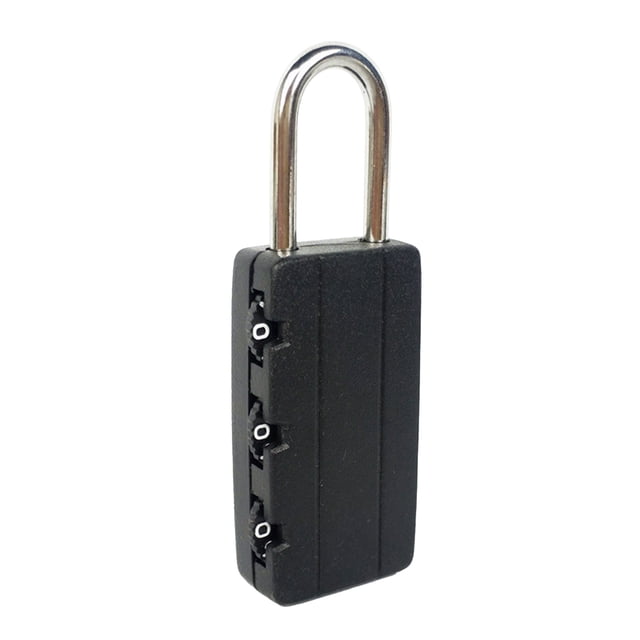 Locker Lock,Mini 3 Digits Combination Sports Baggage Lock Digit Padlock Extended Durability