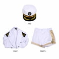 thumbnail image 4 of IAJDKMEK Women Sailor Style Cosplay Costume Set for Stage Performance Party Dress Up, 4 of 7