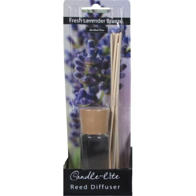 Candlelite 7422729 1.17 Oz Lavender Scented Mini Reed Diffuser Pack