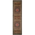 thumbnail image 2 of SAFAVIEH Mahal Lidija Oriental Runner Rug, Navy/Red, 2'2" x 16', 2 of 7