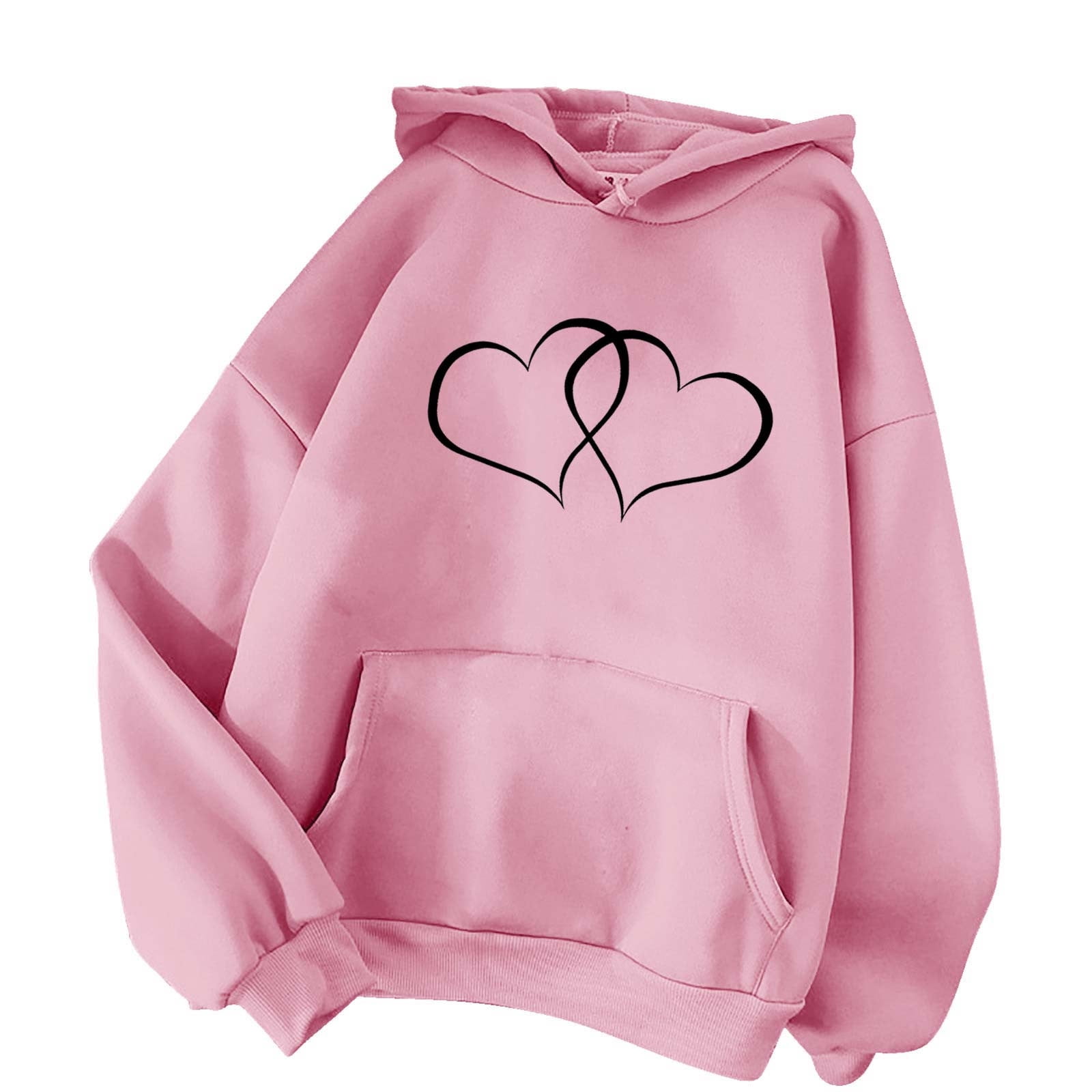 *p(R)ojectR® Heart P Hoodie S DDAPJ pyju Oversized Hoodies for Women 2024 Christmas Hooded