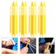 thumbnail image 3 of Fishing Netting Needle Repair Kits Durable Netting Needles For Fishing Enthusiasts Yellow Plastic Reusable Netting Shuttle Set 20Pcs, 3 of 5