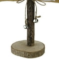 thumbnail image 3 of Northlight 16” White and Gold Christmas Tree With Bells Tabletop Decor, 3 of 4