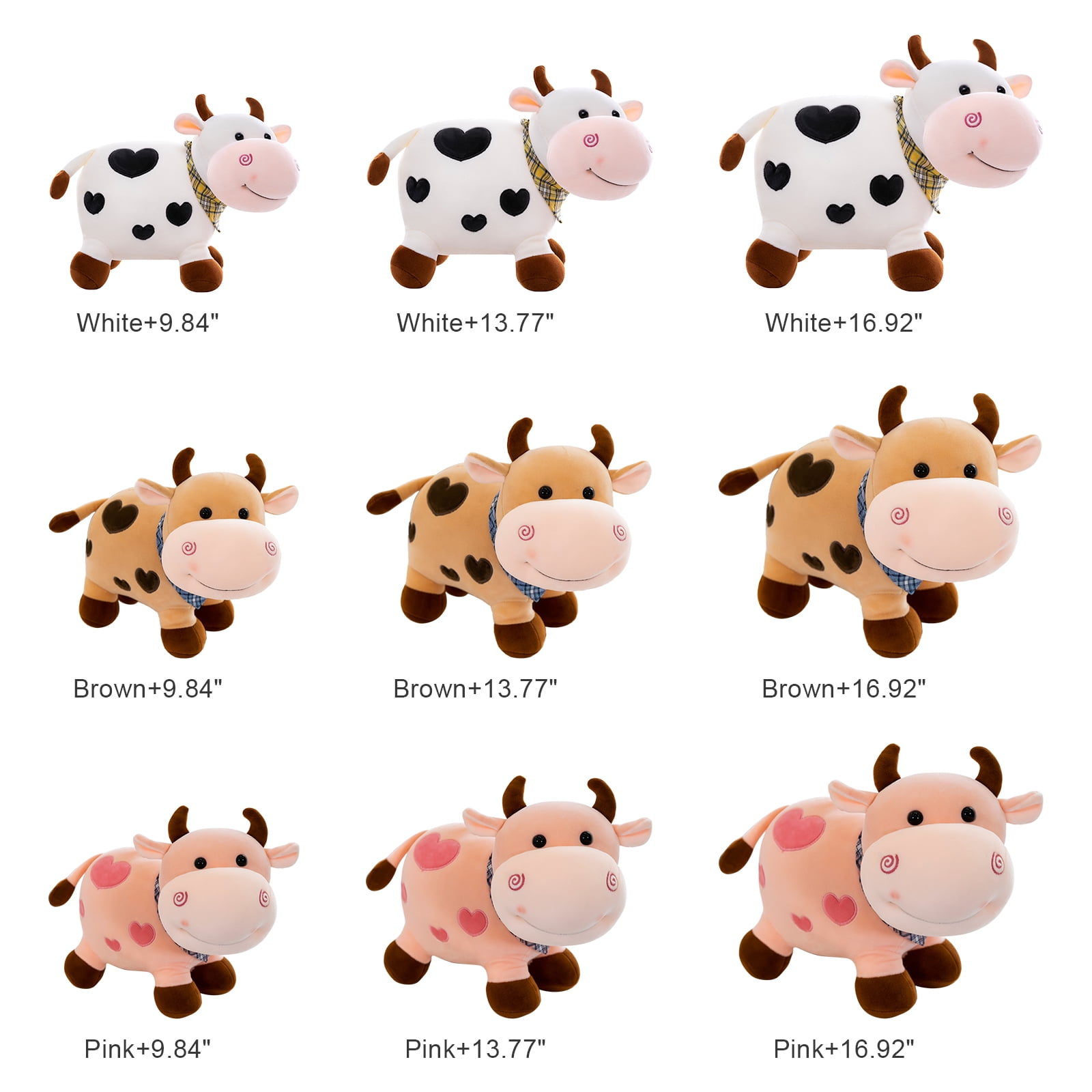 Cute Calf Doll Doll Sweater Cow Year Mascot Plush Toy Birthday