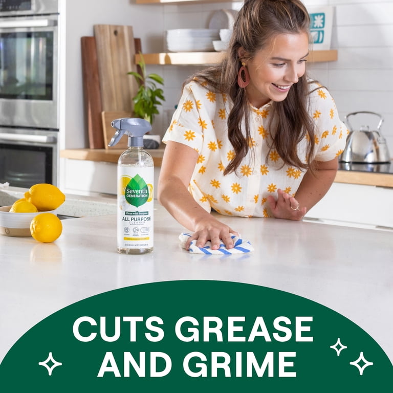 Seventh Generation Multi Surface All Purpose Cleaner, Lemon