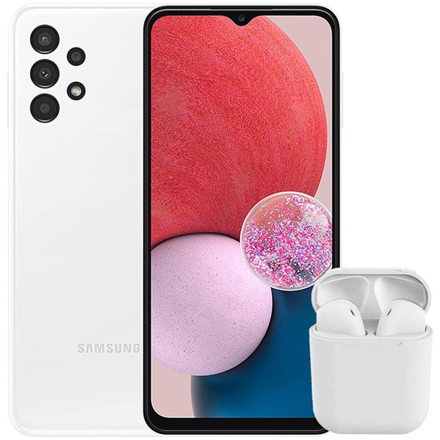 Celular SAMSUNG Galaxy A13 4GB 64GB Audifonos Inalambricos Galaxy A13 Blanco