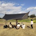 thumbnail image 4 of FLhrweasw 5-8 personas Octagon Camping Toldo Protector solar campaña impermeable (Negro), 4 of 9