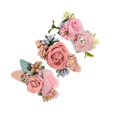 thumbnail image 1 of Sonducket Pinza para el pelo de 3 piezas, decoración para la cabeza, tamaño compacto, ahorro de espacio, accesorios para mujer, alfileres de flores Type9 NO9 Sonducket AP007030-03, 1 of 6