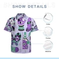 thumbnail image 7 of High Quality Hawaiian Shirts for Men Short Sleeve Aloha Beach Shirt Floral Summer Casual Button Down Shirts Blouses L5MIRU, 7 of 7