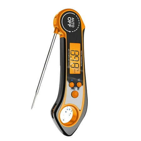 

Digital Meat Thermometer with Probe Fast Precise Read Food Thermometer Cooking Thermometer for Kitchen Orange