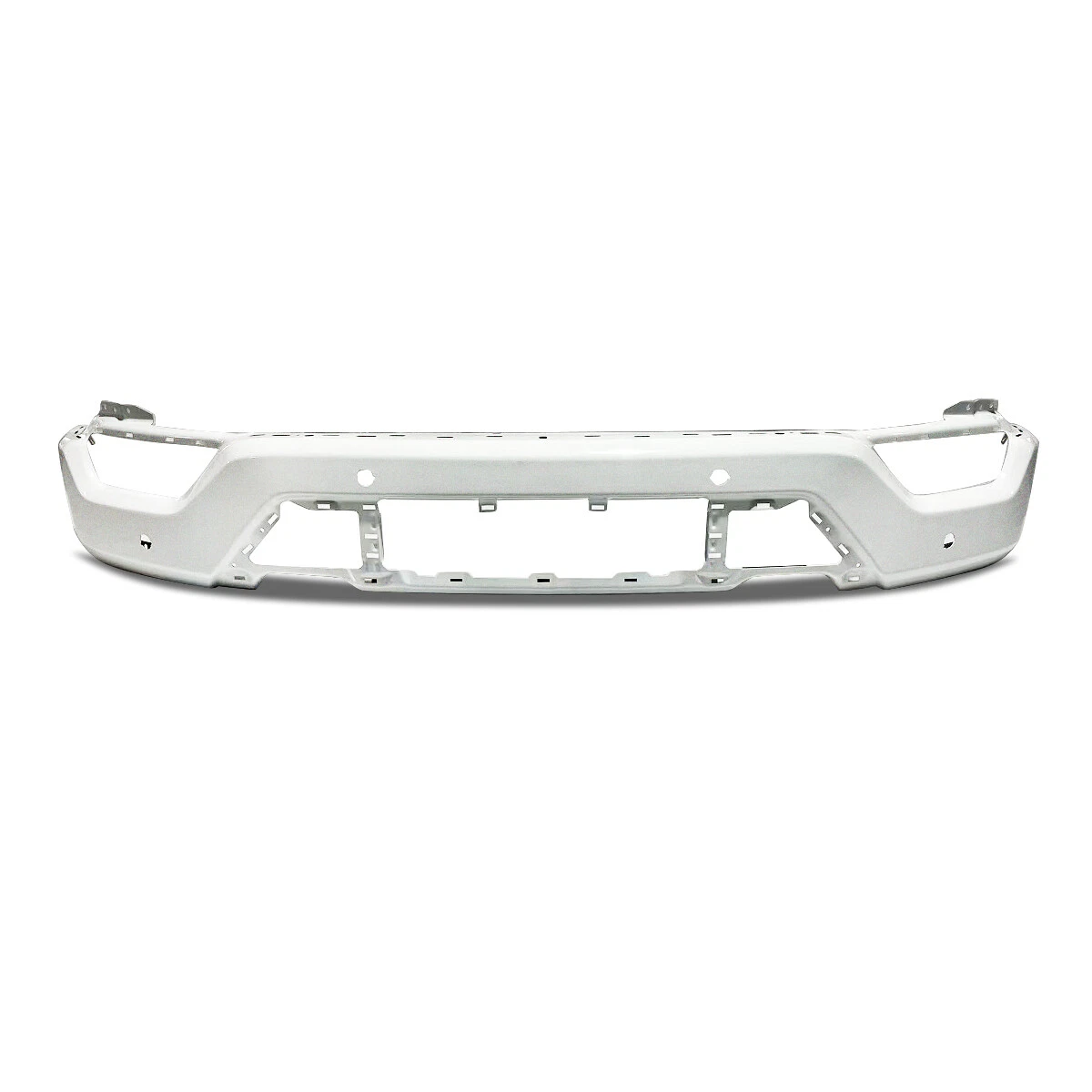 Fit For Ford F-150 2021-2023 Star White Front Bumper With fog light holes and 6 Sensor Holes
