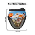 thumbnail image 3 of Pofeuu Vibrant Field Of Blossoms Print Thickened Mini Silicone Oven Mitts Heat Resistant, Rubber Oven Mitt Gloves, Finger Pinch Grips, Pot Holder, Silicone Potholder, 3 of 7