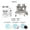 Grey, variant on 10PCS Wire Electrical Conector Terminal Connector Screw Cable Din Rail Terminal Blocks Strip Power Distribution Block Terminator