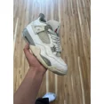 thumbnail image 2 of A i r-Jor-dan 4 Retro 2021 White/Oreo, Size 9.5, 2 of 6