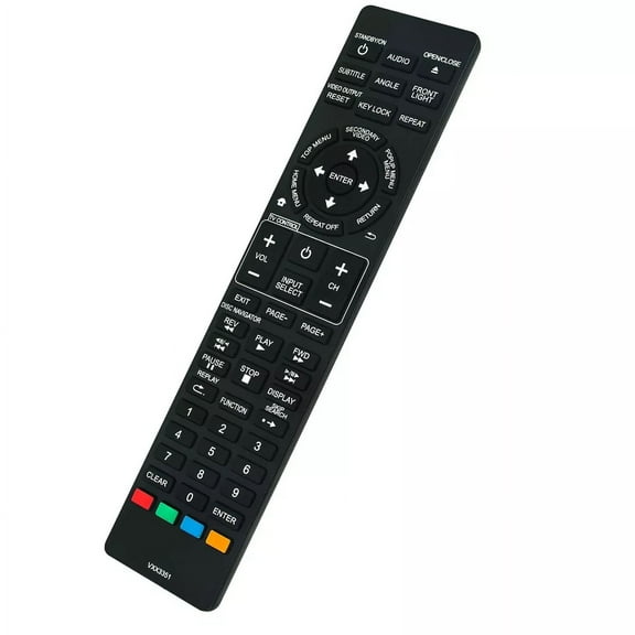 PerFascin VXX3351 Replace Remote Control Fits for Pioneer Blu-ray DVD Disc Player BDP-LX53 BDP-120 BDP-121 VXX337 VXX3386