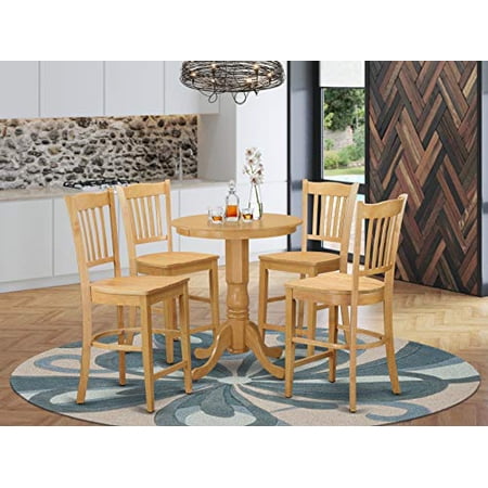5 Pcpub Table set - Small Kitchen Table and 4 counter height Dining chair. | Walmart Canada