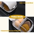 thumbnail image 2 of Beauty Blender Holder, Makeup Sponge Holder with Lid, Makeup Sponge Case for Countertop, 2 of 7
