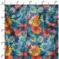 thumbnail image 2 of Soimoi Poly Canvas Blue Fabric By the Yard - 56 Inch Wide - Florals Print Fabric - Elegant and Timeless Patterns for Fashion and Home Decor Printed Fabric, 2 of 6