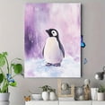 thumbnail image 4 of Qisvanset Cute Penguin Canvas Wall Art 40x30cm Gallery Nursery Office Art, 4 of 8