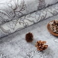 thumbnail image 3 of Cydiria Elegant Floral Traditional Faux Wool Area Rug, 5' x 8', Gray, 3 of 4