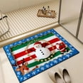thumbnail image 5 of FastXmas Christmas Woven Door Mat Decoration,Santa Pine-Tree Redindeer Pattern Non-Slip Xmas Door Welcome Mat Washable Winter Doormat Rugs for Indoor Outdoor Bathroom Entrance Decor(15.7x23.6 In), 5 of 6
