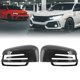 thumbnail image 2 of Par Coche Retrovisor Espejo Cubierta Tapa Carbon Fibra Patrón A2128100164, 2 of 6