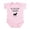 Petal Pink, variant on CafePress - My Brother Is A Bull Terrier Body Suit - Baby Light Bodysuit, Size Newborn - 24 Months