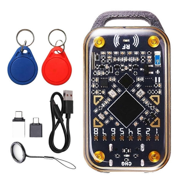 Smart Chip Reader Smart Card ID IC Card Decode+2XUID Keychain | Bodega ...