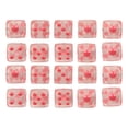 thumbnail image 2 of 20pcs 6 Sided  Set,Round Corner Board Game  Transparent Dices Rounded Corner  For Board Games And Teaching Math, 2 of 8